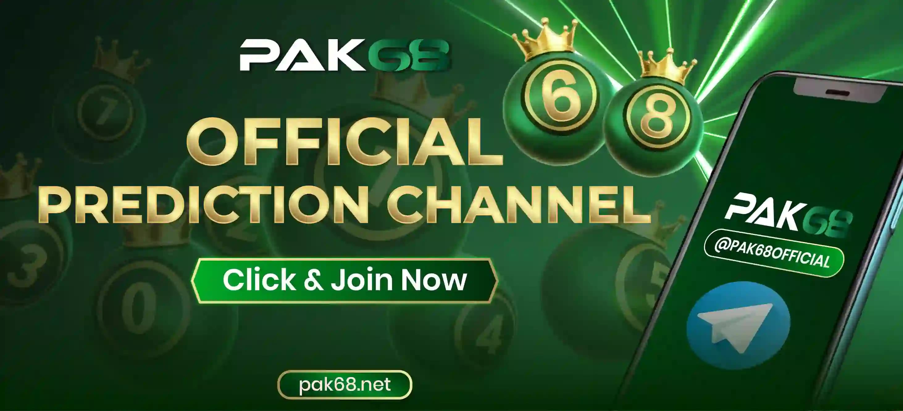 PAK68 Telegram Prediction Channel