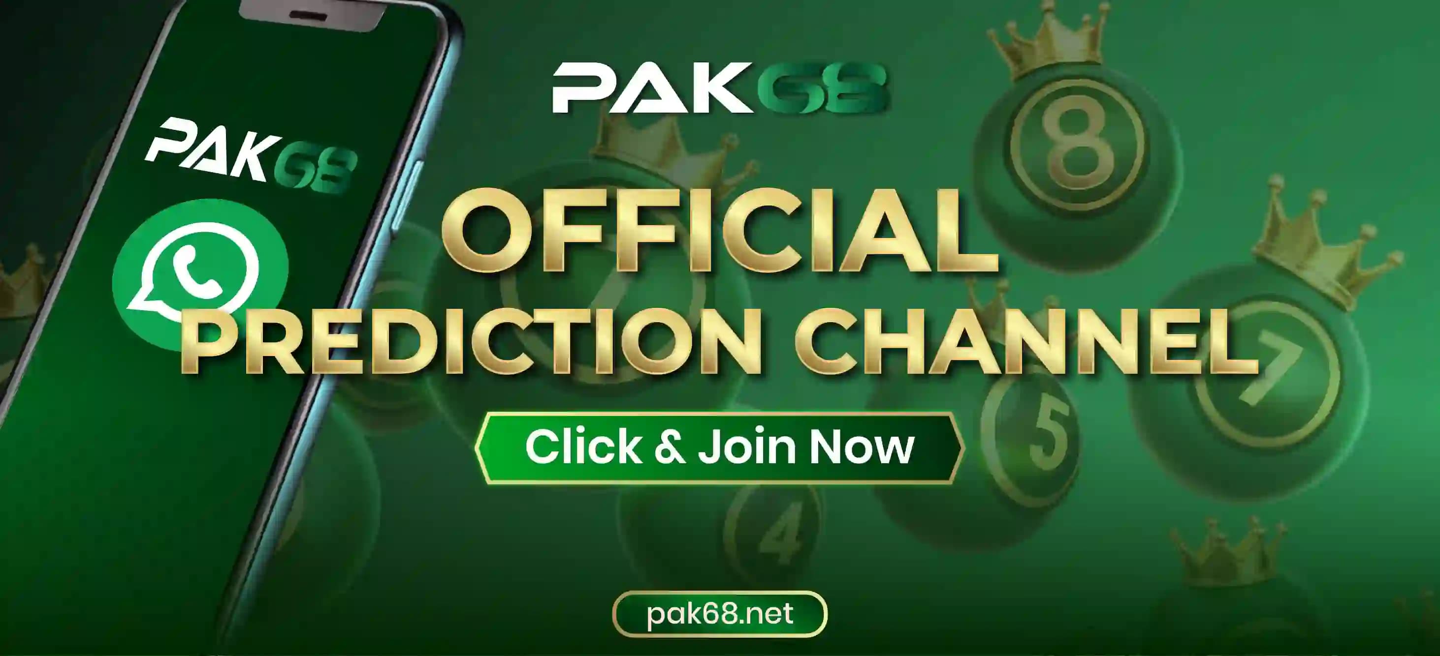 PAK68 WhatsApp Prediction Channel